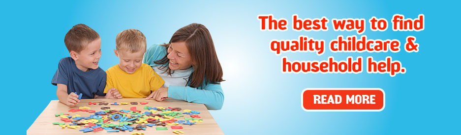 The best way to find quality childcare & household help.